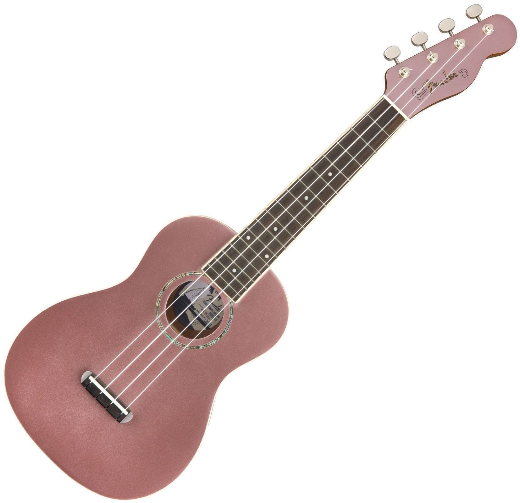Koncert ukulele Fender Zuma Classic WN Koncert ukulele Burgundy Mist
