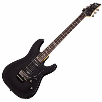 Elektrická kytara Schecter C-1 FR SGR Midnight Satin Black - 1