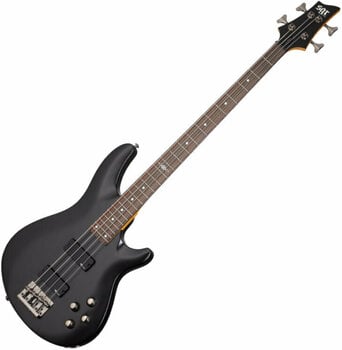 E-Bass Schecter C-4 SGR Midnight Satin Black - 1