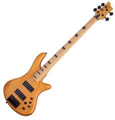 5-strunná baskytara Schecter Stiletto-5 Session Aged Natural Satin 5-strunná baskytara