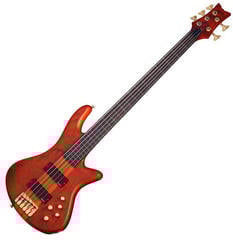 5-strunná baskytara Schecter Stiletto Studio-5 FL Honey Satin 5-strunná baskytara