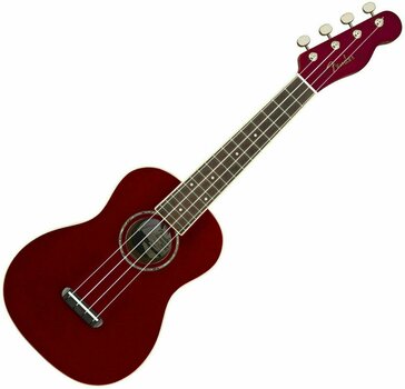 Koncertní ukulele Fender Zuma Classic WN Koncertní ukulele Candy Apple Red - 1