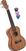 Koncertné ukulele Cascha HH 2033 Premium Koncertné ukulele Natural