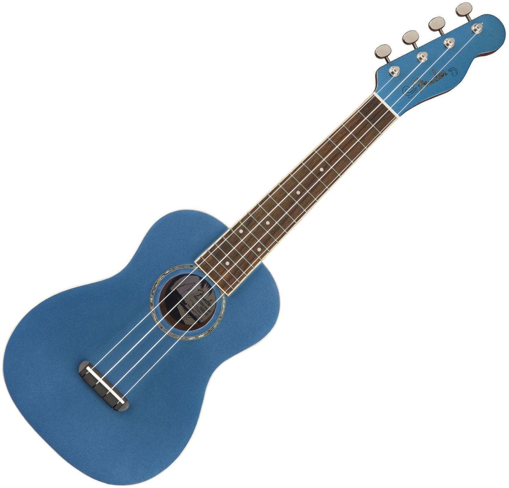 Koncertní ukulele Fender Zuma Classic WN Koncertní ukulele Lake Placid Blue