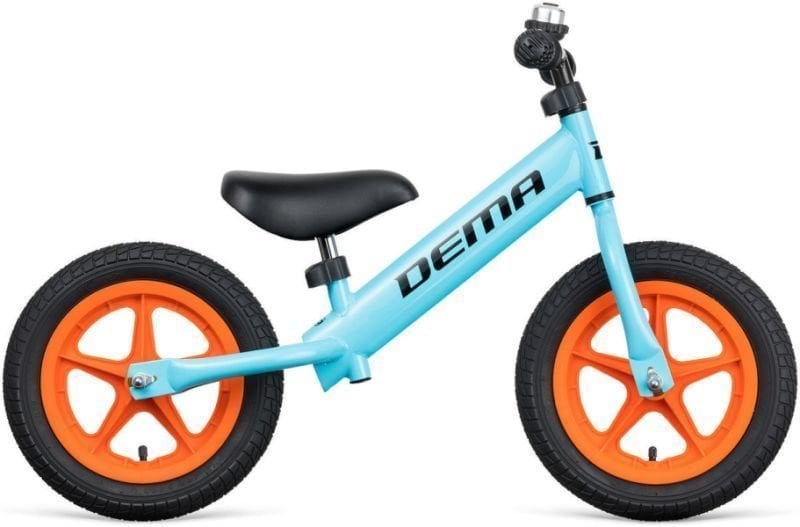 Bicicleta de equilíbrio DEMA Beep AIR LT Blue/Orange Bicicleta de equilíbrio