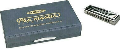 Suzuki Music Promaster Box Set Bb-F-D-C-A-G Dijatonske usna harmonika (Samo raspakovano)