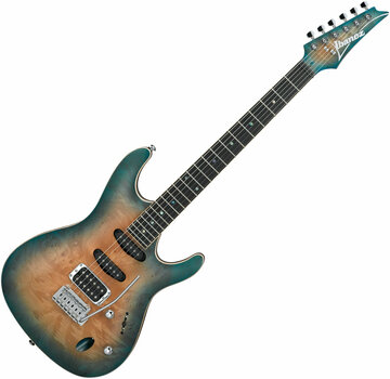 Elektrická kytara Ibanez SA460MBW-SUB Sunset Blue Burst - 1