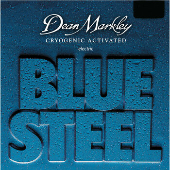 Struny pro elektrickou kytaru Dean Markley 2552A 9-54 Blue Steel - 1