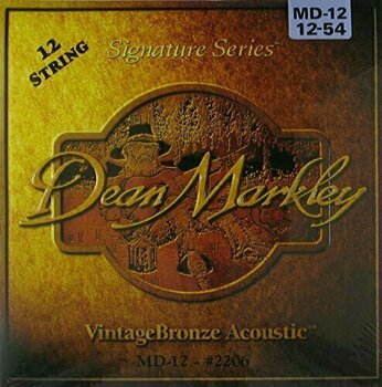 Guitar strings Dean Markley 2206 VintageBronze 12 12-54 Guitar strings - 1