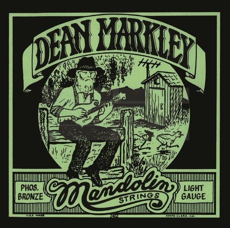 Mandoline Saiten Dean Markley 2402 Mandolin 11-37