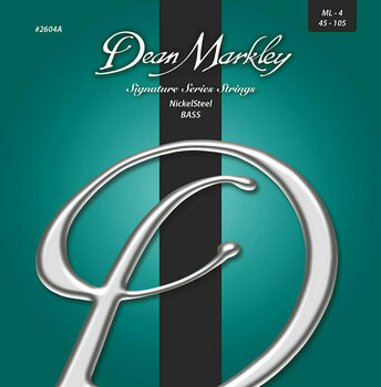 Struny pre basgitaru Dean Markley 2604A-ML - 1
