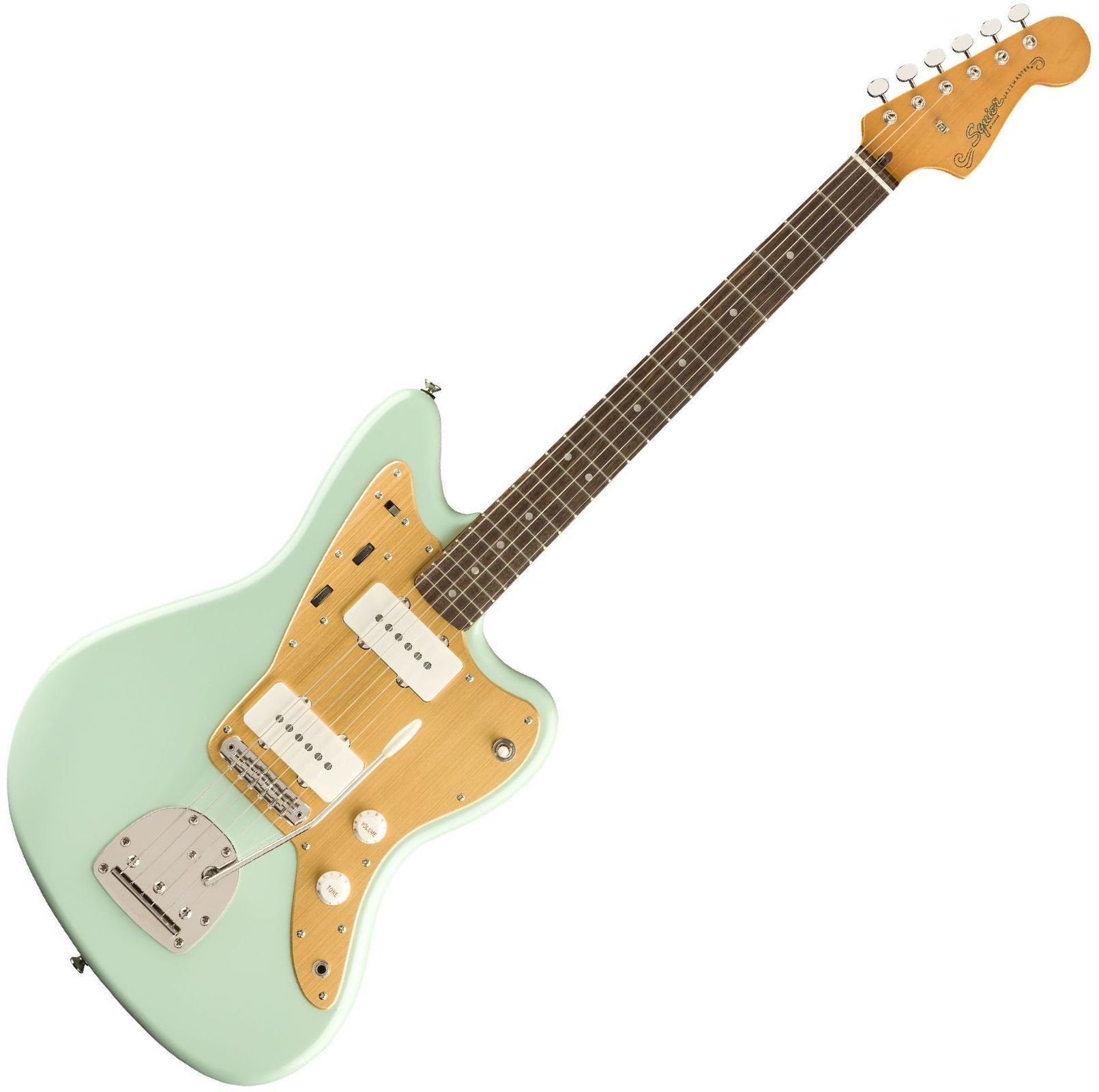 Elektriska gitarrer Fender Squier FSR Classic Vibe 60s Jazzmaster Surf Green