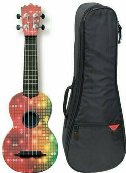 Soprano ukulele Pasadena WU-21G2-BK SET Soprano ukulele Multicolor - 1