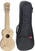 Soprano ukulele Pasadena WU-21F5-WH SET Soprano ukulele Natural