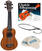 Szoprán ukulele LAG TKU110S SET Szoprán ukulele Natural Satin