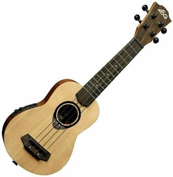 Soprano ukulele LAG BABY-TKU-150 Tiki Soprano ukulele Natural Satin - 1