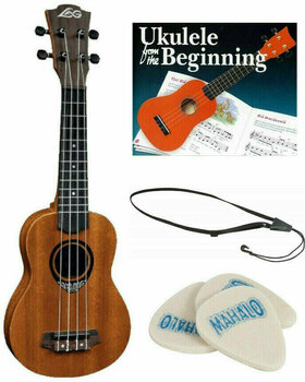 Soprano ukulele LAG TKU10S SET Soprano ukulele Natural - 1