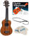 Soprano ukulele LAG TKU10S SET Soprano ukulele Natural