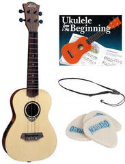 Concert Ukulele LAG TKU150CE SET Natural Concert Ukulele
