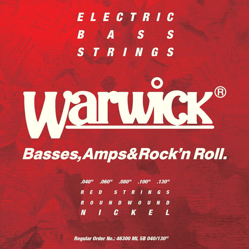Bassguitar strings Warwick 46300-ML-5B