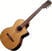 Класическа китара с предусилвател LAG Occitania 118 OC118CE 4/4 Natural (Повреден)