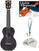 Sopránové ukulele Mahalo MK1P-TBK SET Sopránové ukulele Transparent Black