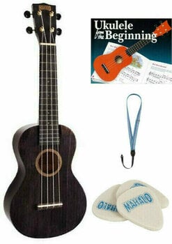 Koncertní ukulele Mahalo MH2-TBK SET Koncertní ukulele Trans Black - 1