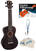Koncertní ukulele Mahalo MH2-TBK SET Koncertní ukulele Trans Black