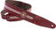 Leather guitar strap Yamaha Race Leather guitar strap Race Red