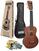 Koncertní ukulele Mahalo MJ2-TBRK Koncertní ukulele Transparent Brown