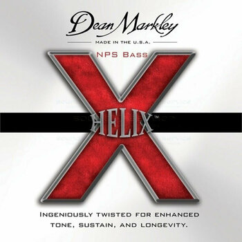 Snaren voor 5-snarige basgitaar Dean Markley 2612B 5MED 50-128 Helix NPS Bass - 1