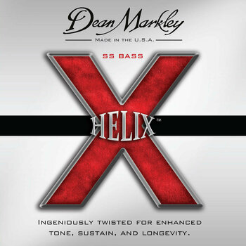 Corzi pentru chitare bas Dean Markley 2613 LT 40-100 Helix Stainless Steel Bass - 1