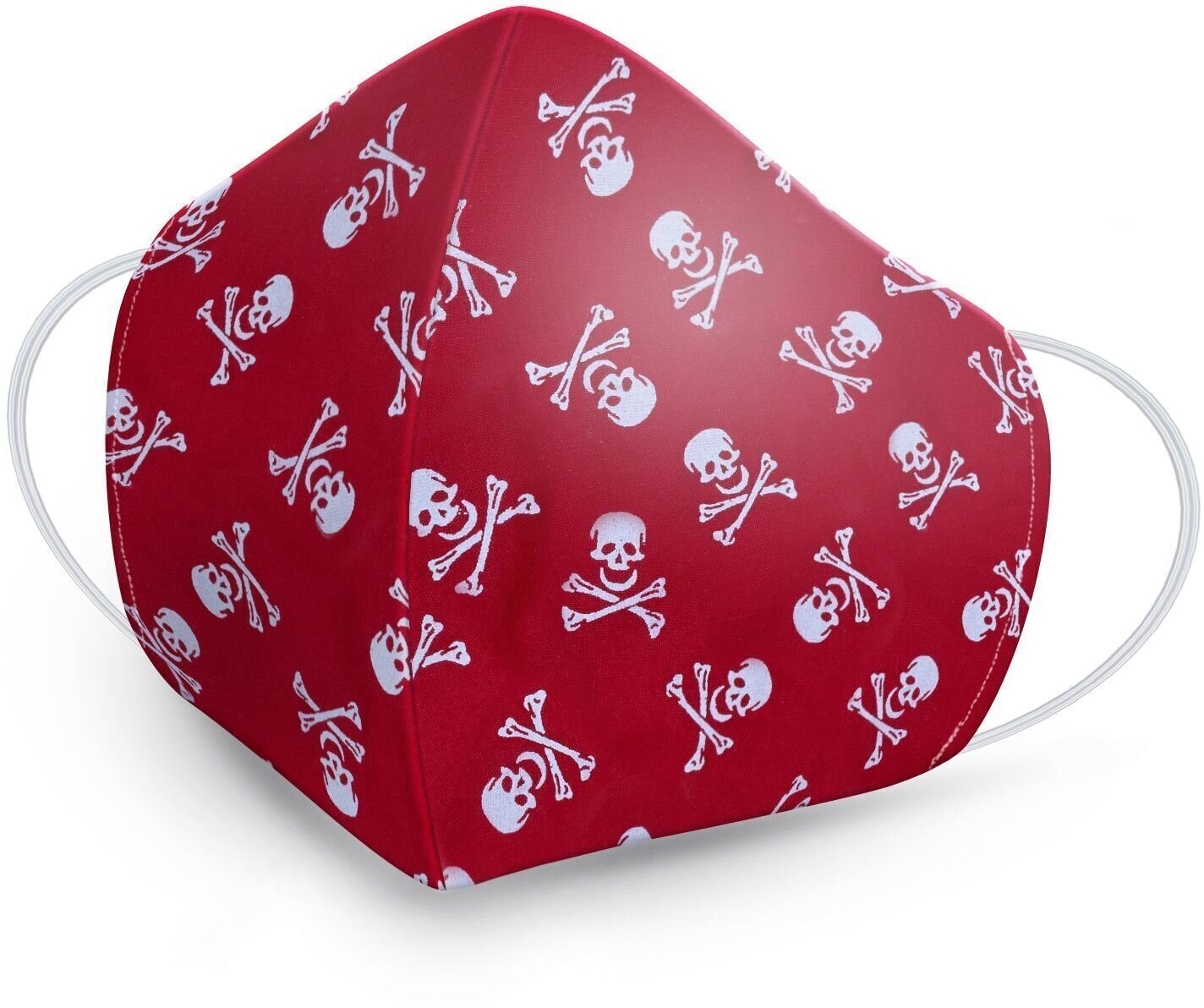 Zaštitna maska Muziker rúško Red Pirate M