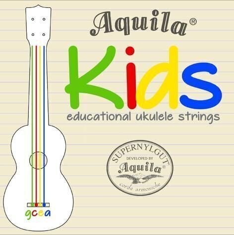 Húrok Koncert ukulelére Aquila 138U Kids Educational