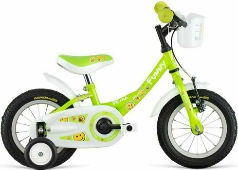 Detský bicykel DEMA Funny Zelená 12" Detský bicykel - 1