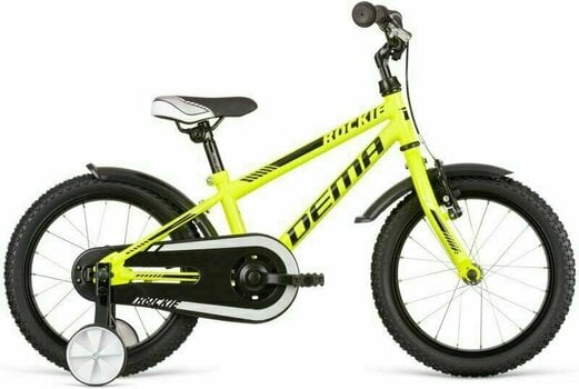 Bicicletta per bambini DEMA Rockie Neon Yellow/Black 16" Bicicletta per bambini - 1