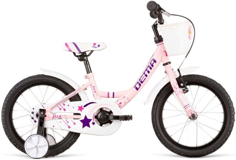 Bicicleta para niños DEMA Ella Pink 16" Bicicleta para niños