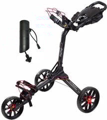 BagBoy Nitron Black/Red Golf Trolley SET BagBoy Nitron Black/Red Golf Trolley SET