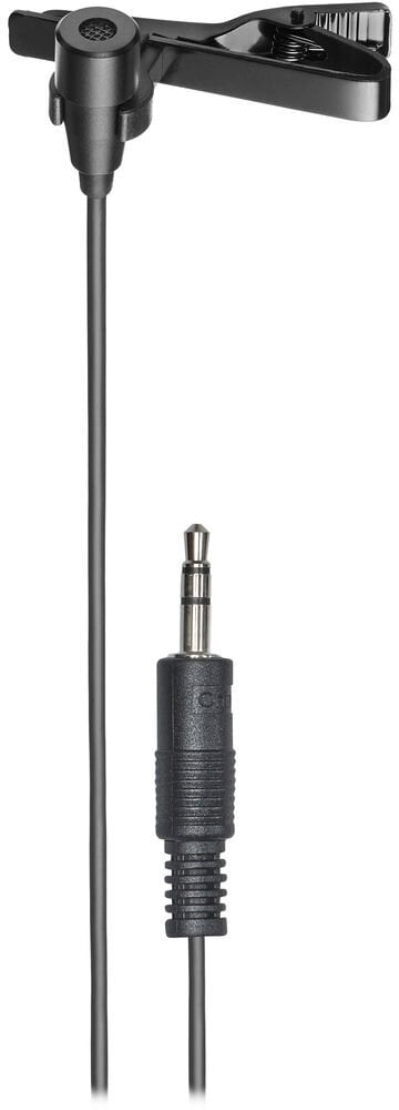 Microfone condensador de lapela Audio-Technica ATR3350x Microfone condensador de lapela