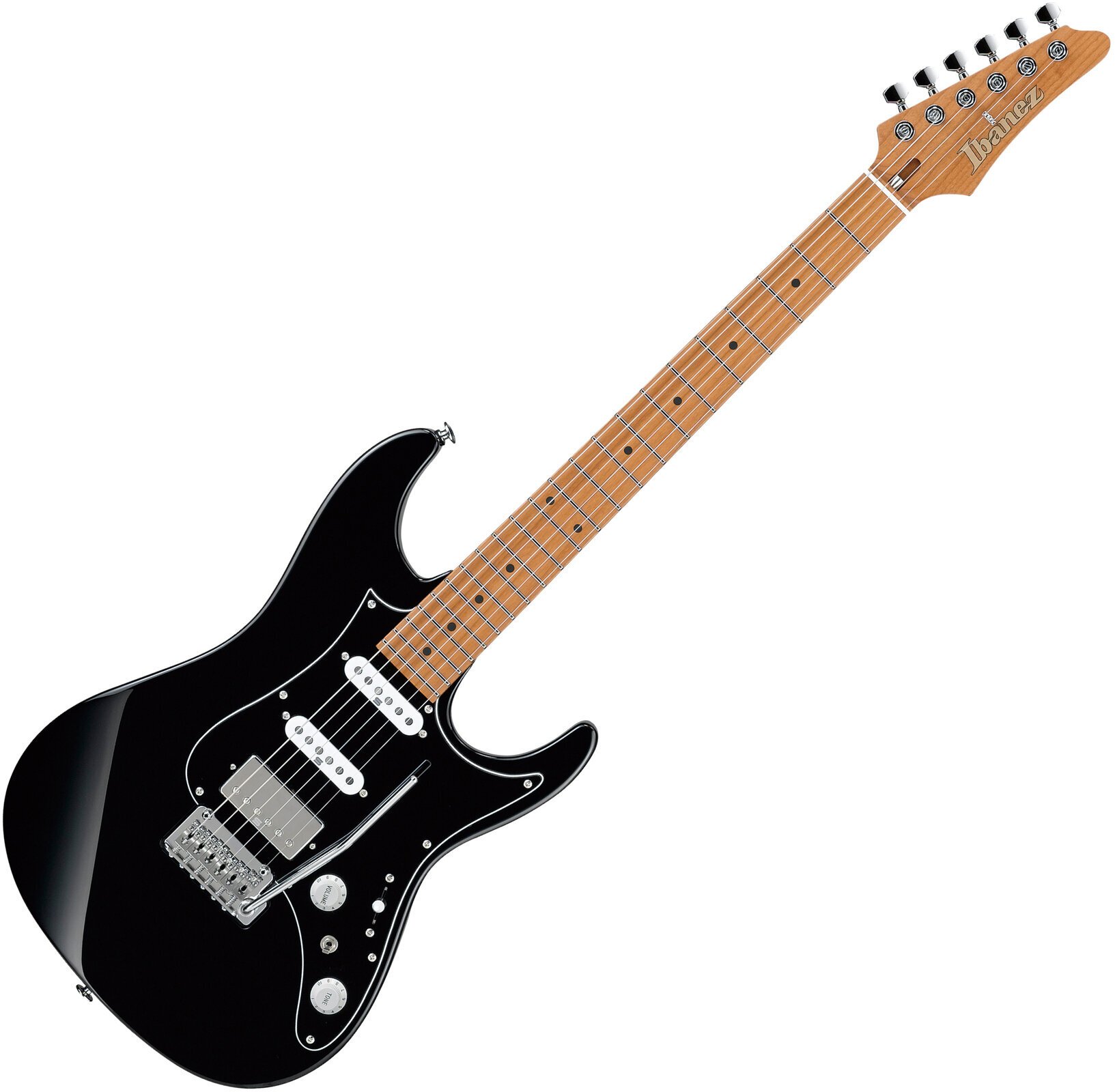 Elektrische gitaar Ibanez AZ2204B-BK Zwart