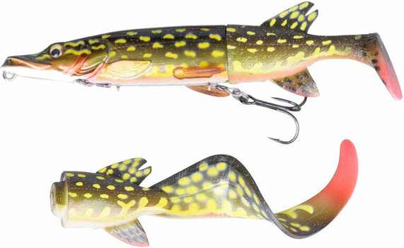 Esca siliconica Savage Gear 3D Hybrid Pike Yellow Pike 17 cm 45 g - 1