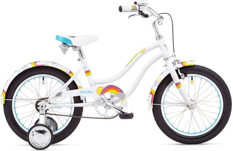 Bicicleta para niños Electra Sun Shimmer 1 Cloud White 16" Bicicleta para niños