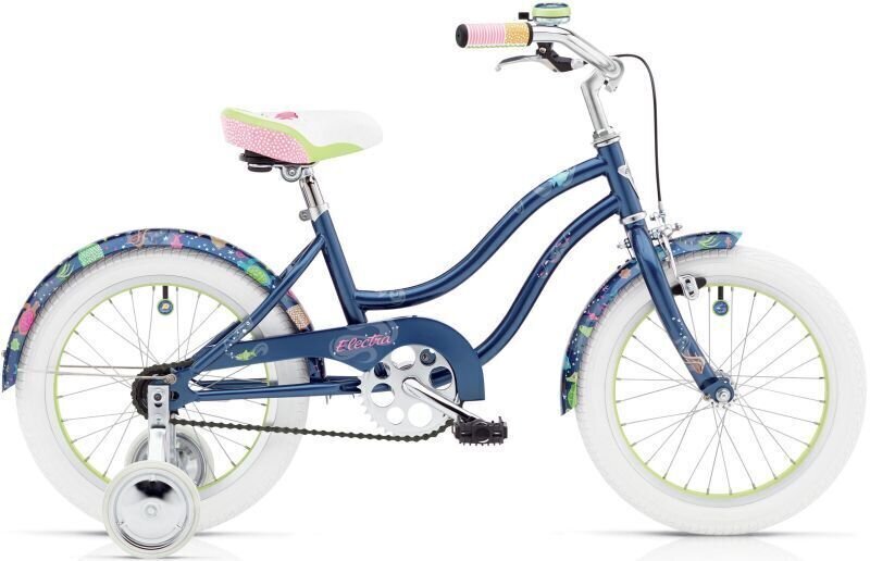 Bicicleta para crianças Electra Under The Sea 1 Ocean Blue 16" Bicicleta para crianças