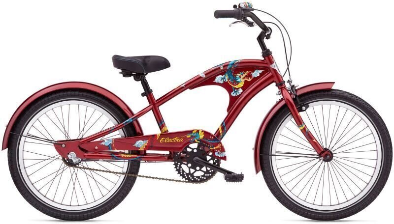 Bicicleta para crianças Electra Firetail 3i Red 20" Bicicleta para crianças