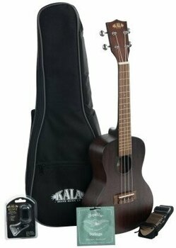 Koncertní ukulele Kala Satin Mahogany Concert Ukulele Starter Kit - 1