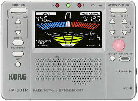 Sintonizador multifuncional Korg TM-50TR-SL - 1