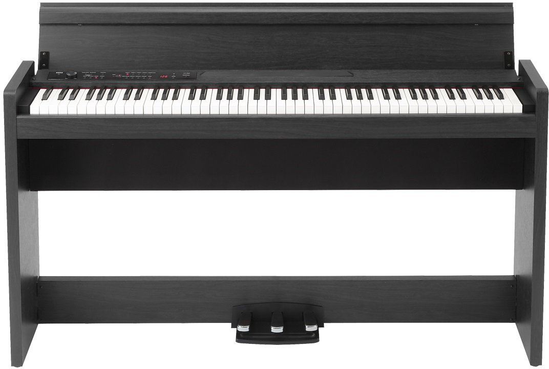 Digitális zongora Korg LP-380U Rosewood Grain Black Digitális zongora
