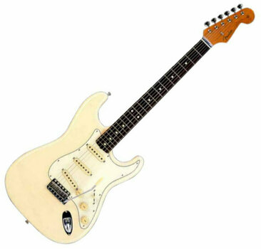 Elektrisk guitar Fender Classic 60S Strat, Japan Exclusive, RW, Vintage White, LTD - 1