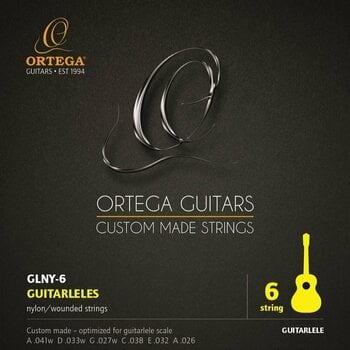 Cuerdas para guitarra Ortega GLNY-6 - 1