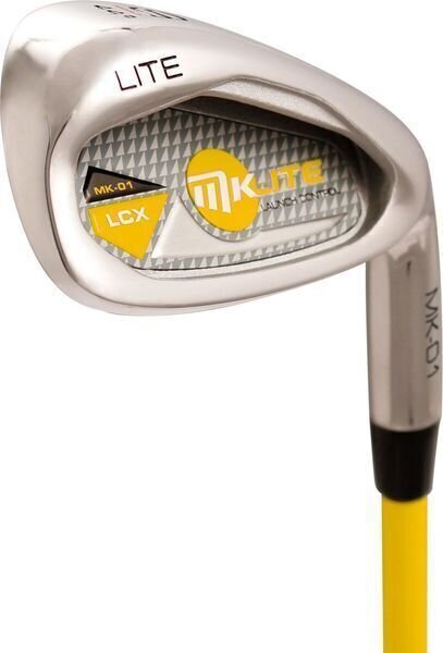 Стик за голф - Метални MKids Golf Lite 9 Iron Right Hand Yellow 45in - 115cm